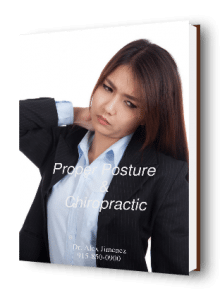 blog picture of young business lady grabbing her neck in pain